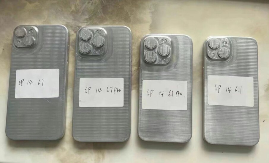 Макеты iPhone 14, iPhone 14 Pro, iPhone 14 Pro Max и iPhone 14 Pro Max